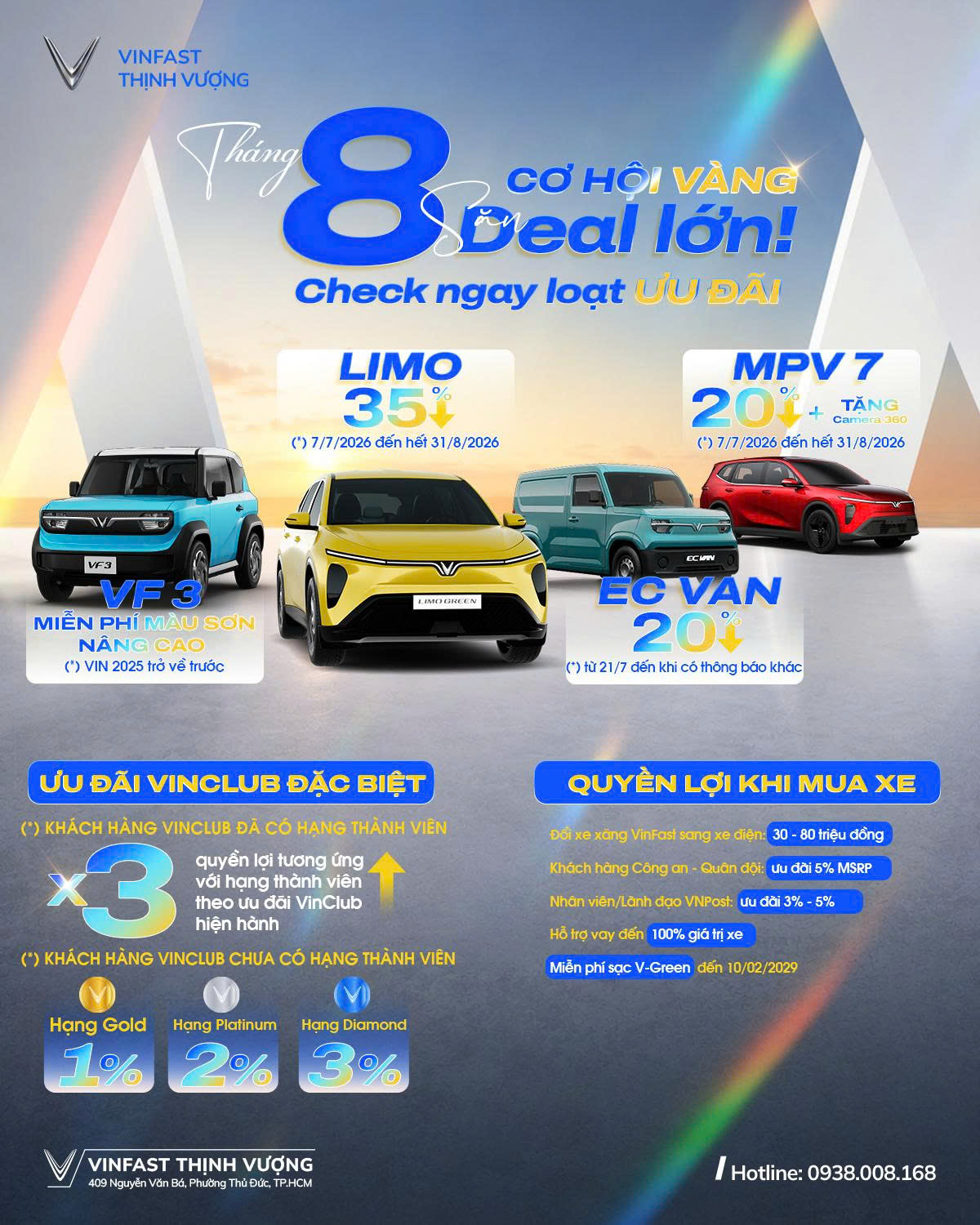 ĐỊNH MUA XE THÁNG 8? ĐỪNG CHỐT GIÁ VỘI!