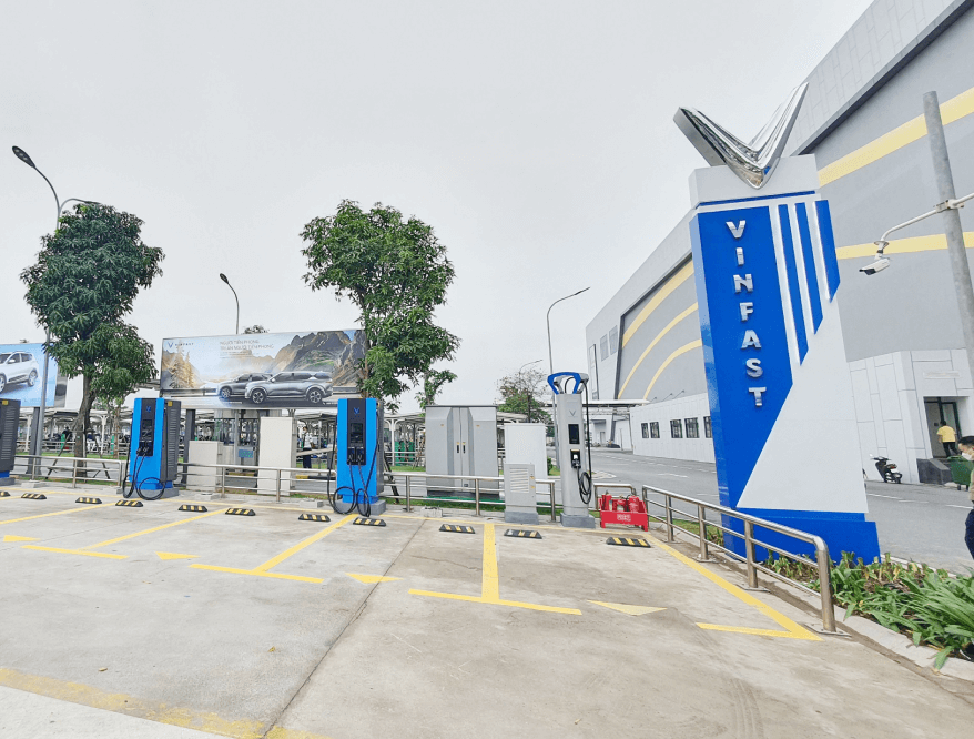 Mạng lưới trạm sạc VinFast