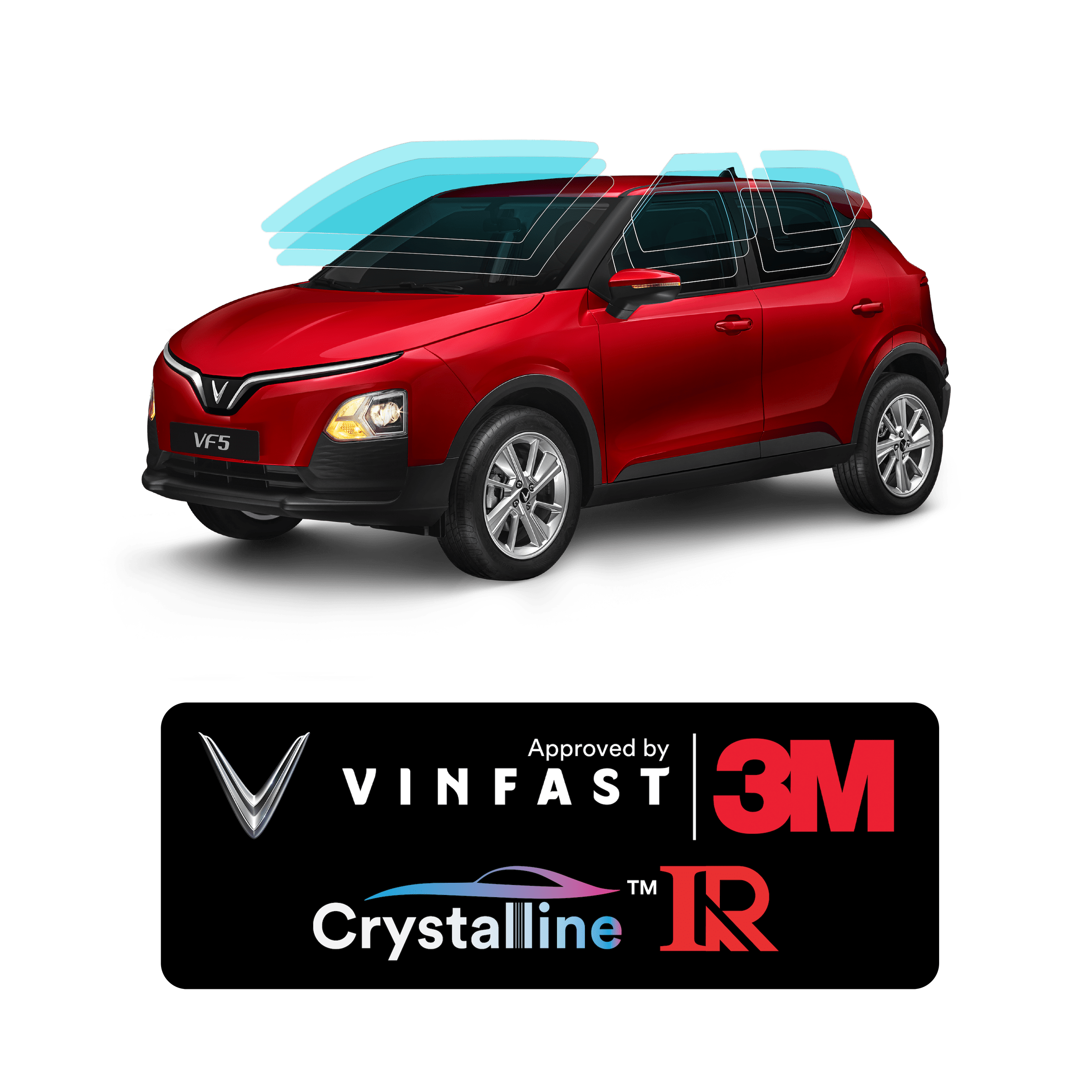 Gói Dán Film Cách Nhiệt Siêu Cấp VinFast VF 5 - Luxury