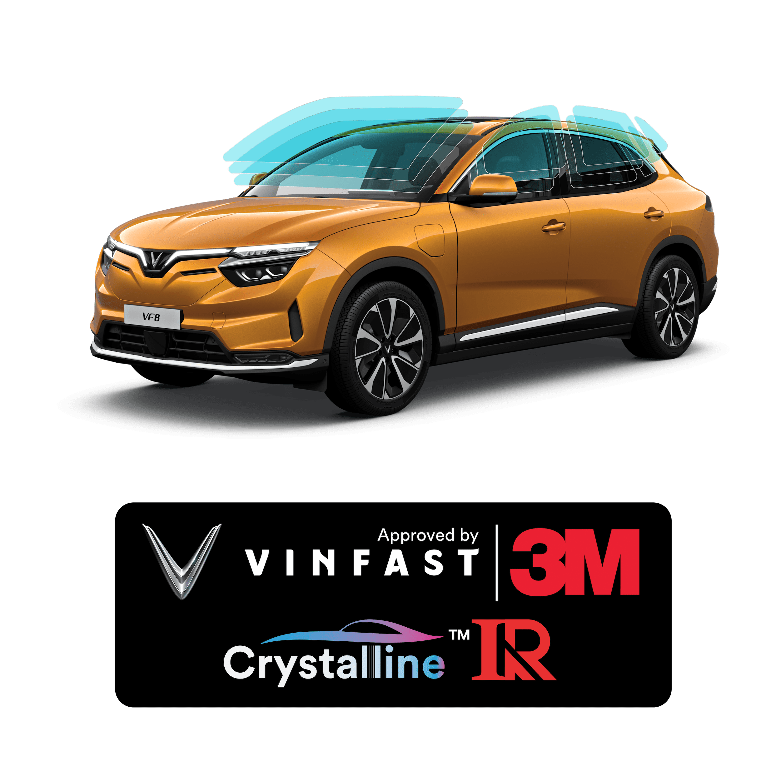 Gói Dán Film Cách Nhiệt Siêu Cấp VinFast VF 8 - Luxury