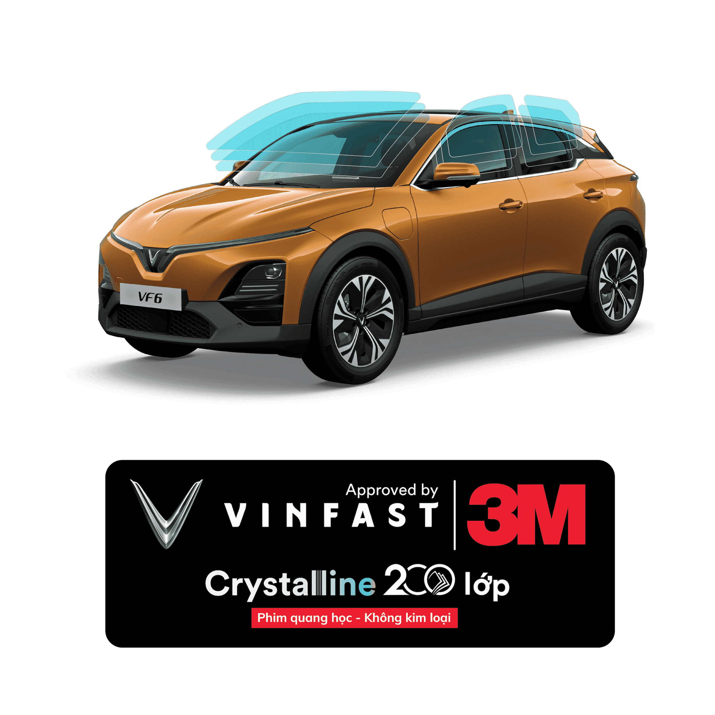 Gói Dán Film Cách Nhiệt Thương Gia VinFast VF 6 - First Royal