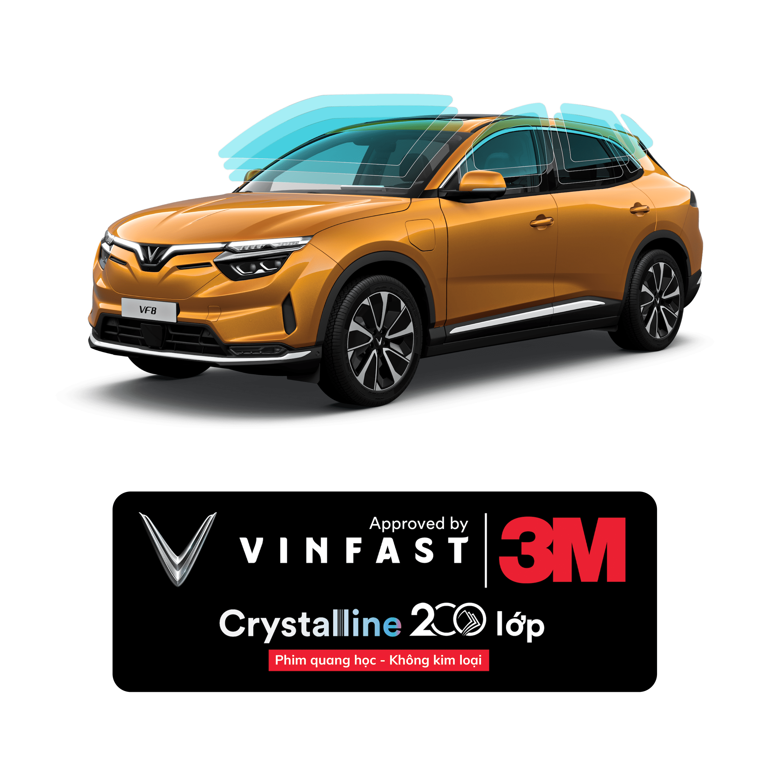 Gói Dán Film Cách Nhiệt Thương Gia VinFast VF 8 - First Royal